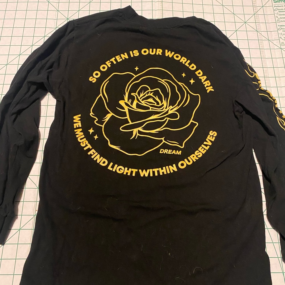 Black and yellow long sleeve dream zumiez